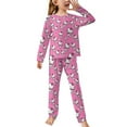 thumbnail image 1 of Hello Kitty Long Sleeve Top And Pants 2 Piece Pajama Set, 1 of 8