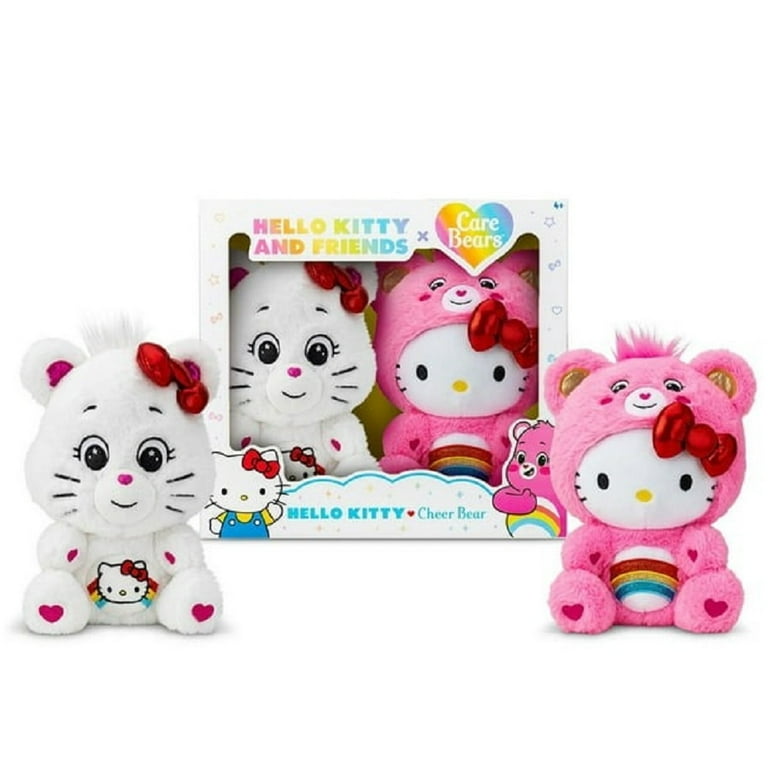 Sanrio Hello Kitty & Cheer Bear Stuffed Animal Friends Set - 10
