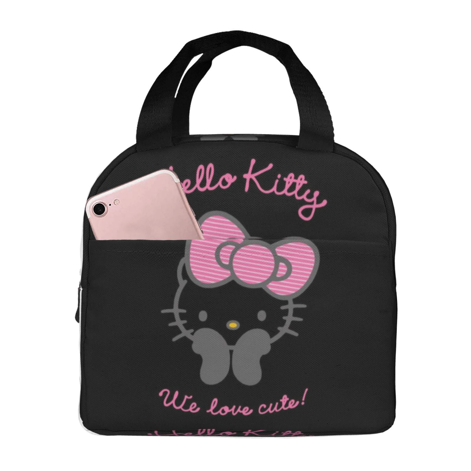 Hello Kitty Lunch Bag, Insulated Lunch Bag For Women Men Kids Lunch Box