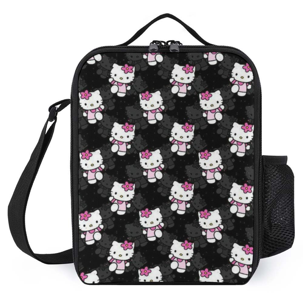 Hello Kitty Lunch Bag, Insulated Lunch Bag for Women Men Kids Lunch Box
