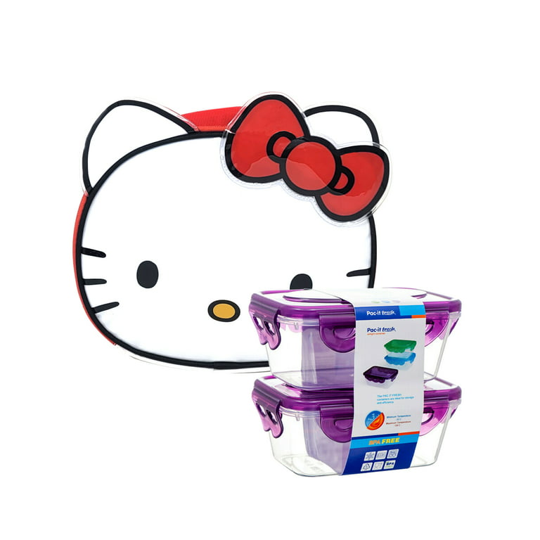 Hello Kitty Food Storage Containers (Set of 2)