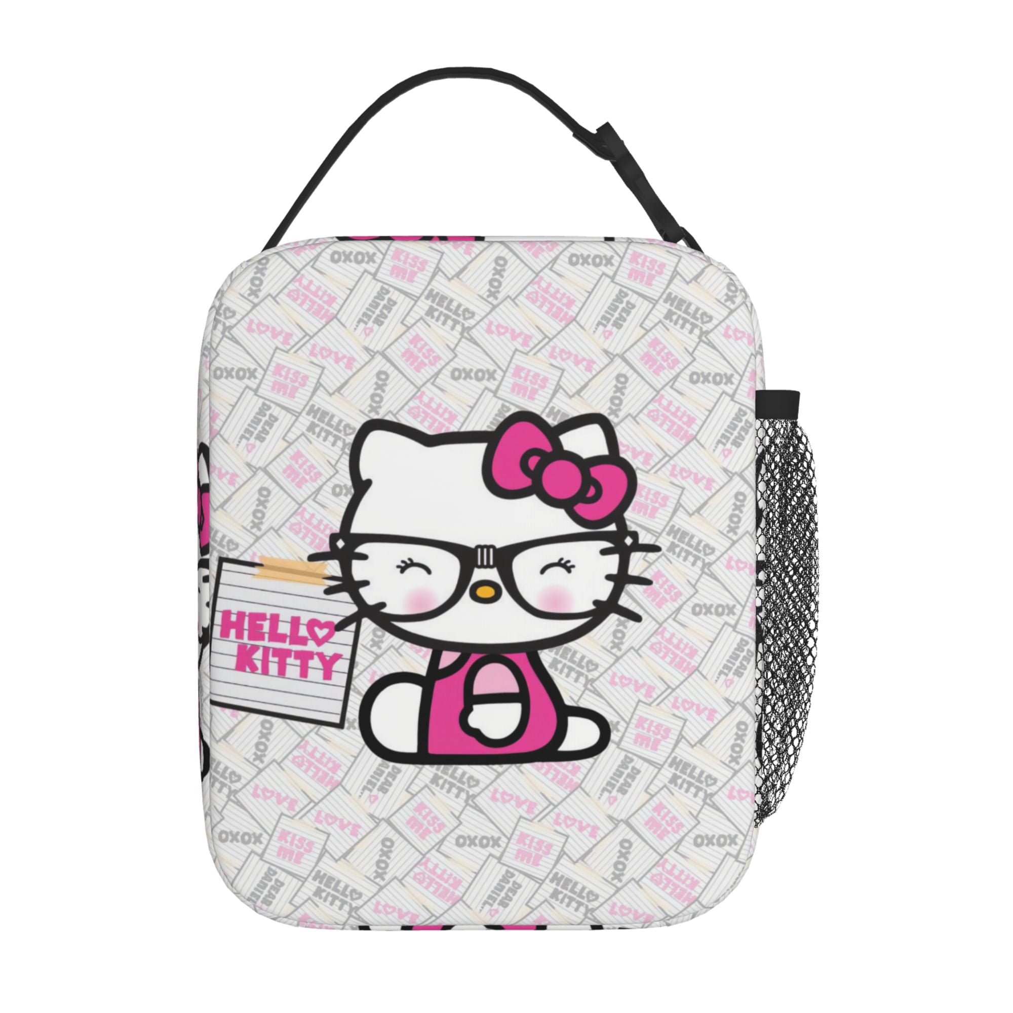 Hello Kitty Lunch Bag, Lunch Box Lunch Bag Portable Reusable Insulated ...
