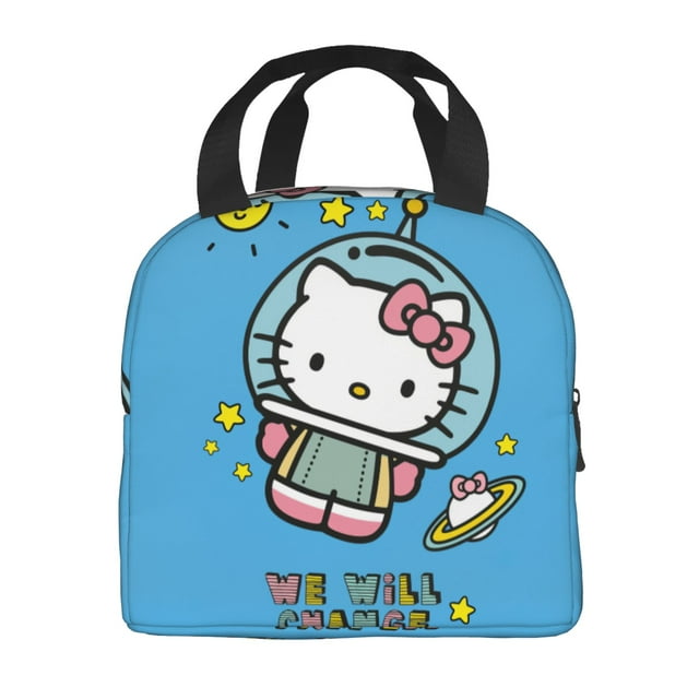 Hello Kitty Lunch Box, Lunch Bag for Kids Adult, Aluminum Foil