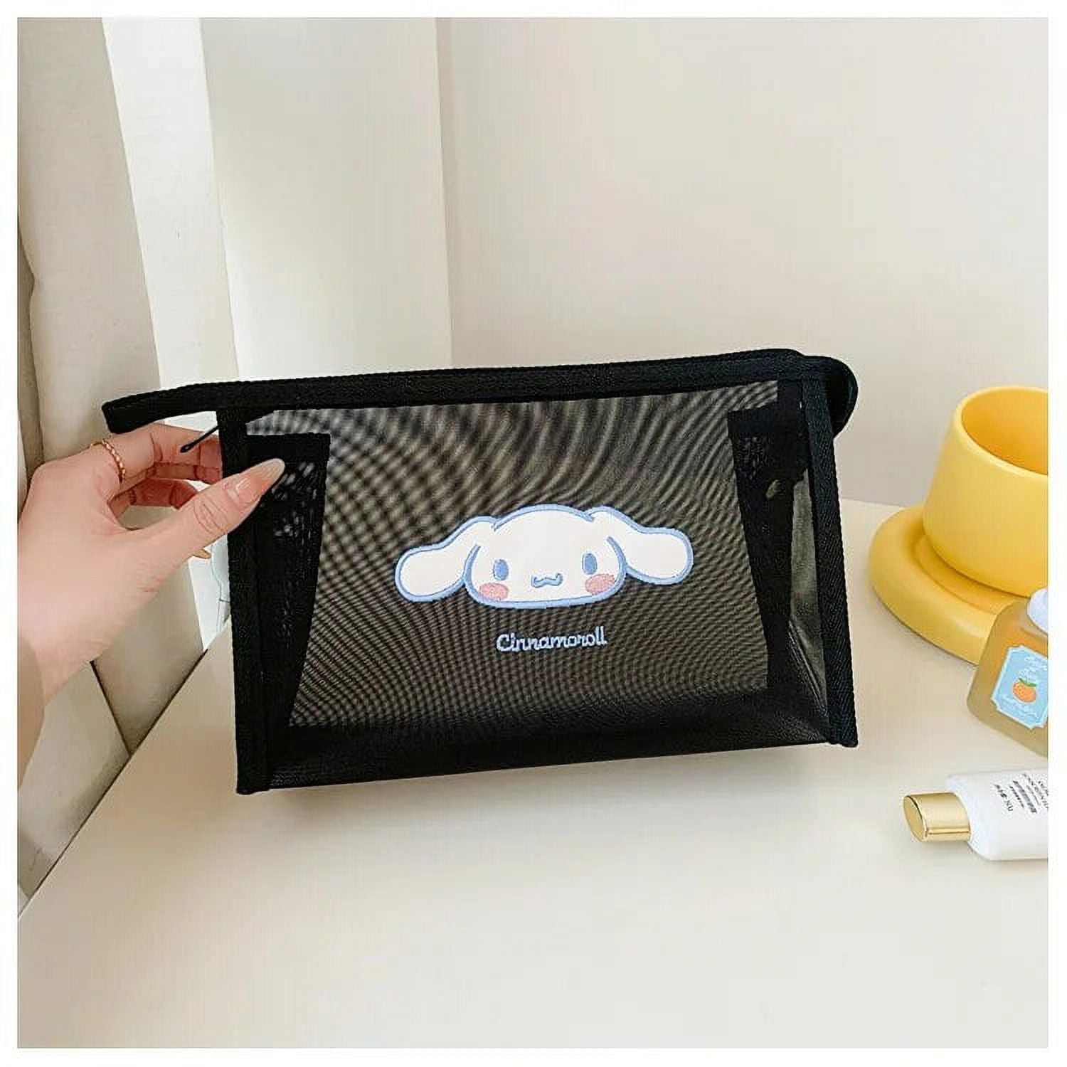 Hello Kitty Makeup Bag Travel Organizer Sanrio Cosmetic Bag Kuromi Make