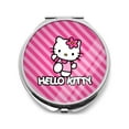 thumbnail image 1 of Hello Kitty Makeup mirror - portable desktop makeup mirror small handheld pocket makeup mirror, 1 of 5