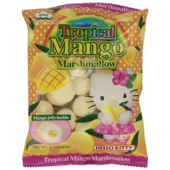 Hello Kitty Mango Marshmallows, 3.1-Ounce (Pack of 5)