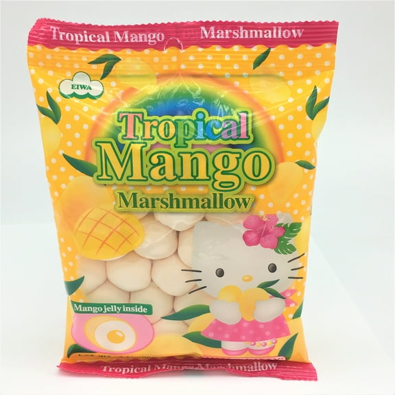 Hello Kitty Marshmallow - Tropical Mango- MangoJelly inside 90 g