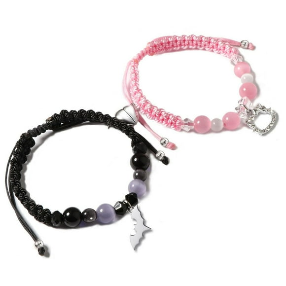 Hello Kitty Matching Friendship Bracelets for Couples Best Friend Bff and Family, Birthday Valentine's Day Gifts for BF GF Daughter Sister Bestie