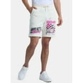 thumbnail image 1 of Hello Kitty Men's & Big Men's Graphic  Jogger Shorts, 8.5" Inseam, Sizes XS-3XL, 1 of 5
