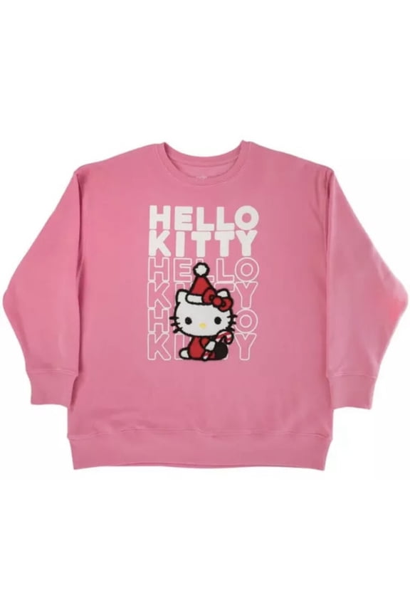 Merry Christmas Crew Neck Sweatshirt Size XL