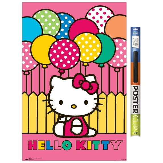 Hello Kitty: 19 Core Balloon Wall Poster, 22.375" x 34"
