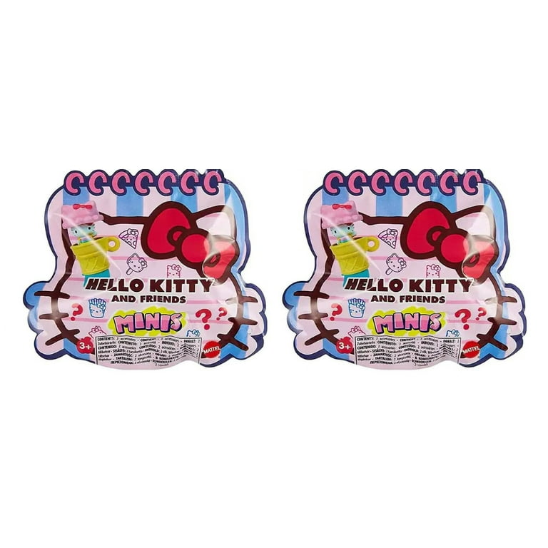 Hello Kitty Minis Figures Keychain, 2 Pack - Walmart.com