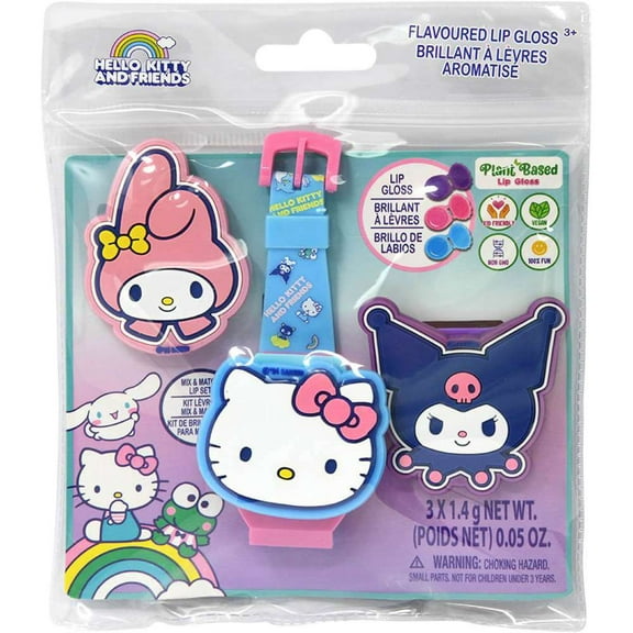 Hello Kitty Lip Gloss Watch Set