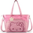thumbnail image 1 of Hello Kitty Mommy Diaper Bag Large Capacity Handle Bags Travel Shoulder Bag Multifunctional Maternity Baby Stroller Bags, 1 of 6