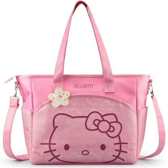 Hello Kitty Mommy Diaper Bag Large Capacity Handle Bags Travel Shoulder Bag Multifunctional Maternity Baby Stroller Bags