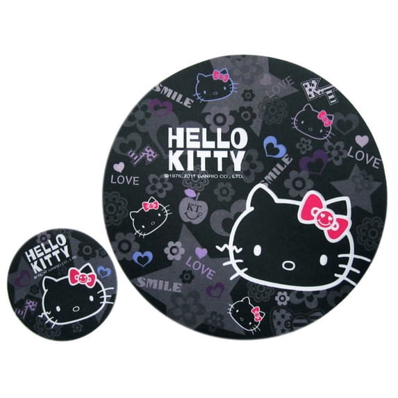 Hello Kitty Mouse Pad Sanrio Hello Kitty Mouse Pad (Black)