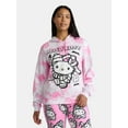 thumbnail image 1 of Hello Kitty Women's Halloween Graphic Hoodie Sweatshirt with Long Sleeves, Sizes XXS-XXL, 1 of 1