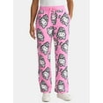 thumbnail image 1 of Hello Kitty Women's Halloween Mummy Print Fleece Jogger Pants, Sizes XXS-XXL, 1 of 5