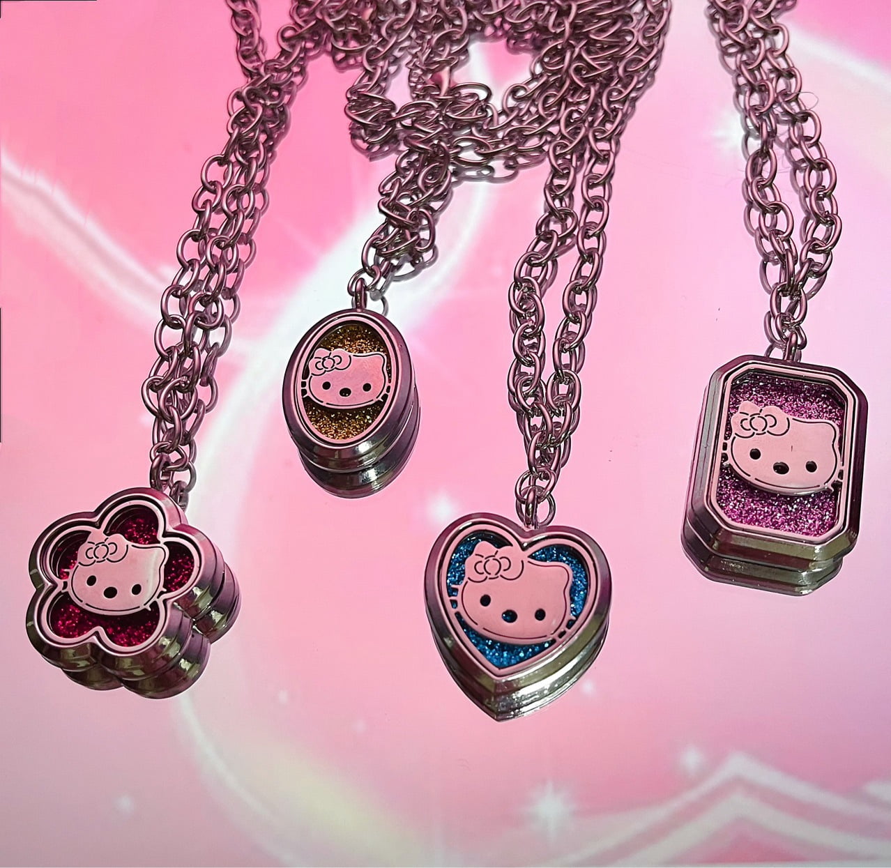 Collana Hello Kitty Sanrio 22 Pollici Con Ciondolo - Regalo Di Natale Per Bambine