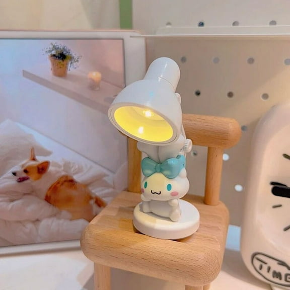 Hello Kitty Night Light Cute Sanrio Cartoon Anime Cinnamoroll My Melody Kawaii Student Diy Wall Lamp Toys Christmas Gifts Girls