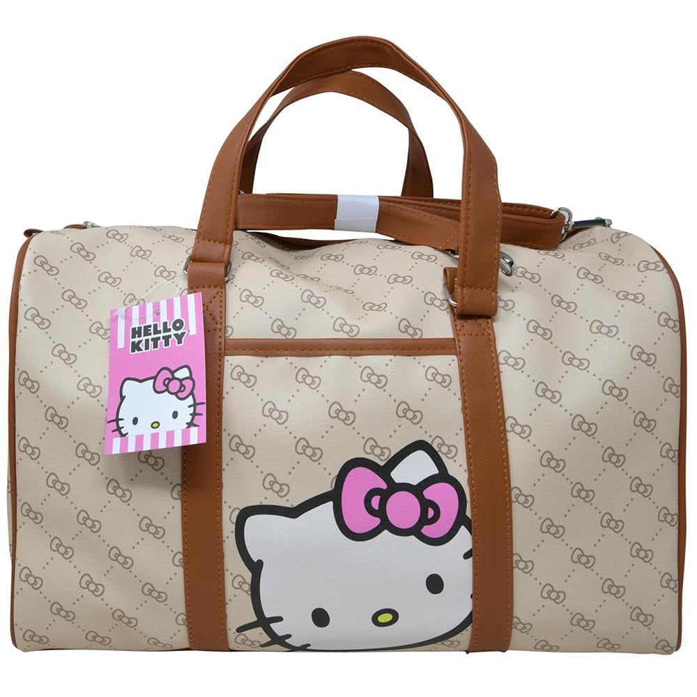 Hello Kitty Women's 18" Travel Duffel Bag, Beige - Walmart.com