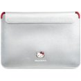 thumbnail image 1 of Hello Kitty PU Metal Logo Sleeve for 14" Laptop Silver - HKCS14PGHDLMS, 1 of 4