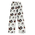 thumbnail image 1 of Hello Kitty Pajamas Pants for Womens, Anime Cat All Over Print Flannel Sleep Bottoms Cute Christmas Home Pants Winter Cartoon Trousers Gift, 1 of 6