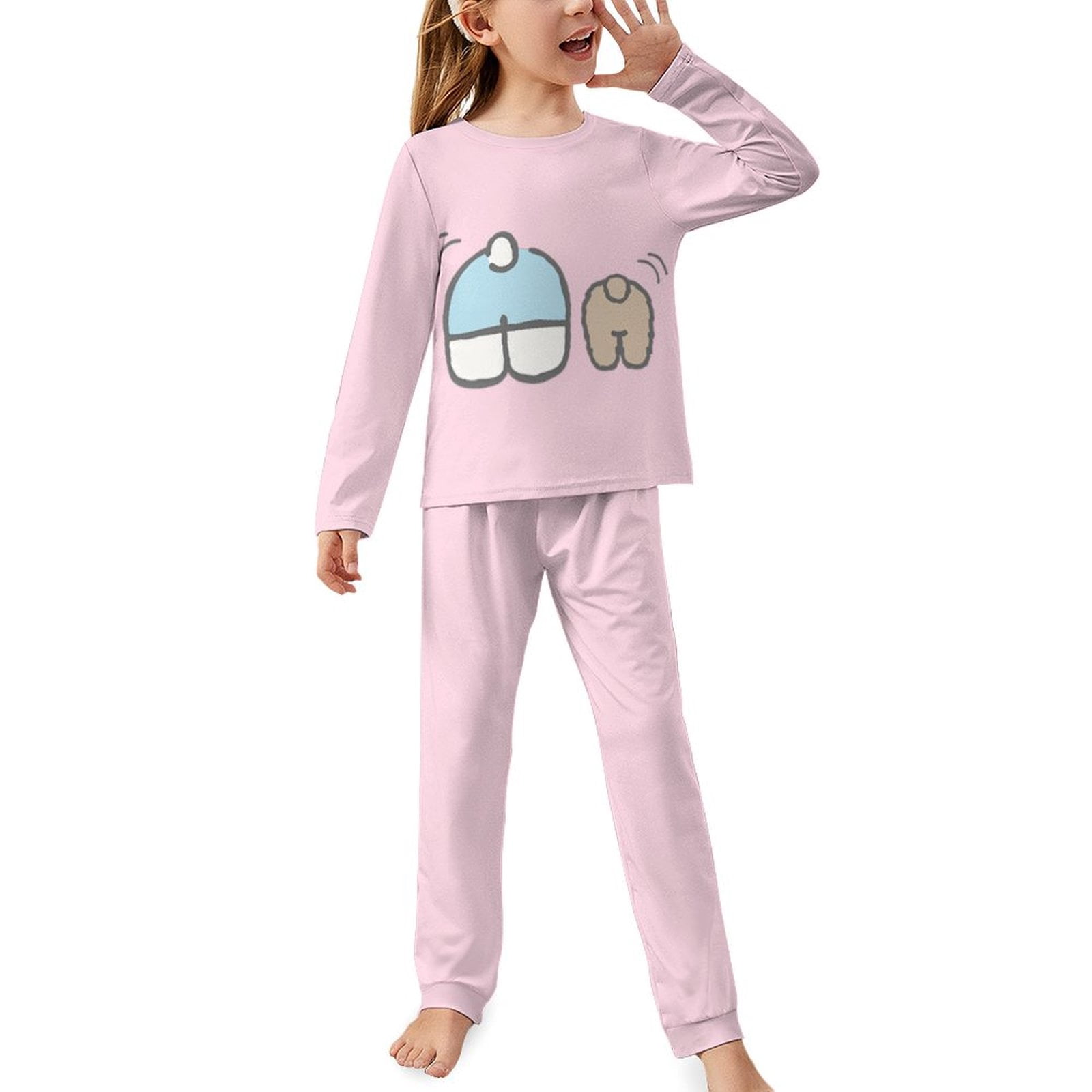 Girls Hello Kitty Pajama Shirt & Shorts Set (Kids)