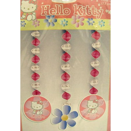 Hello Kitty 'Pastel' Dangling Cutouts (3ct)