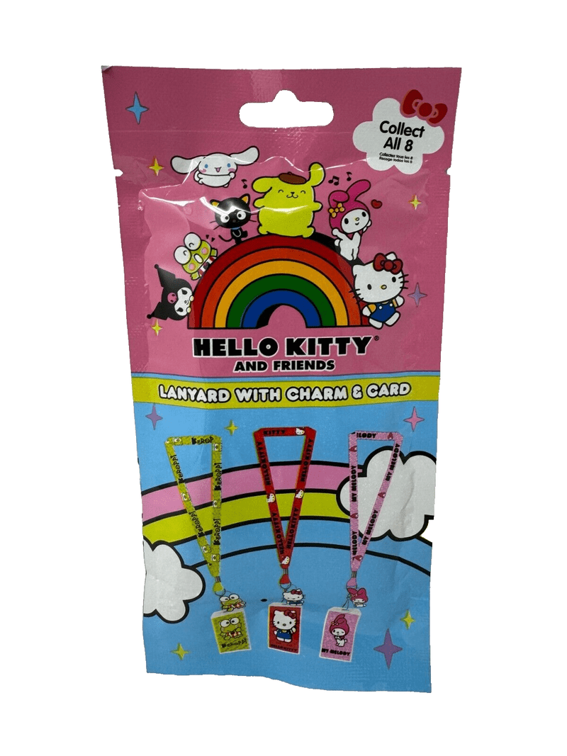 Hello Kitty & Friends Mystery Lanyard with Charm - 1 Random