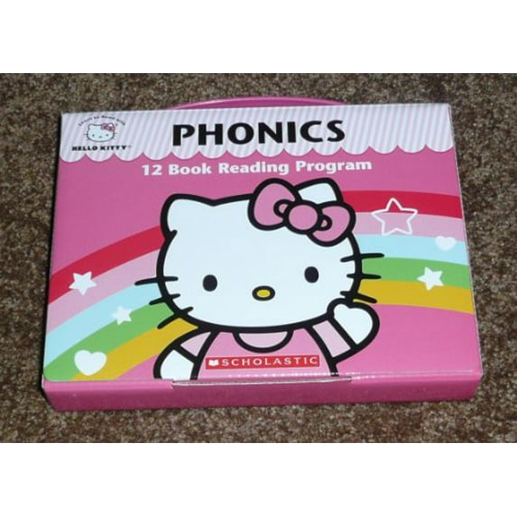 Pre-Owned Hello Kitty Phonics 12 Book Reading Program Paperback