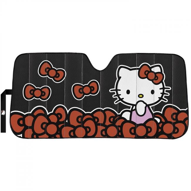 Hello Kitty Pile of Bows Car Windshield Visor Sunshade
