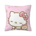 thumbnail image 1 of Hello Kitty Pillow Cover, Square Throw Pillow Cases For Couch Sofa Bed Living Room,Home Decorative, 12"X12", 1 of 9