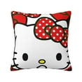 thumbnail image 1 of Hello Kitty Pillow Cover, Square Throw Pillow Cases For Couch Sofa Bed Living Room,Home Decorative, 20"X20", 1 of 9