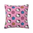 thumbnail image 1 of Hello Kitty Pillow Cover, Square Throw Pillow Cases For Couch Sofa Bed Living Room,Home Decorative, 22"X22", 1 of 9