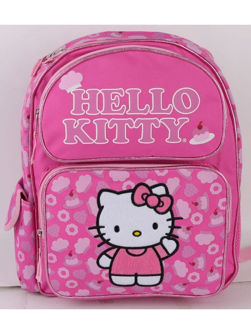 Sanrio's Hello Kitty Pink Cake Medium School Backpack (14 Inch) for Kids -  Walmart.com