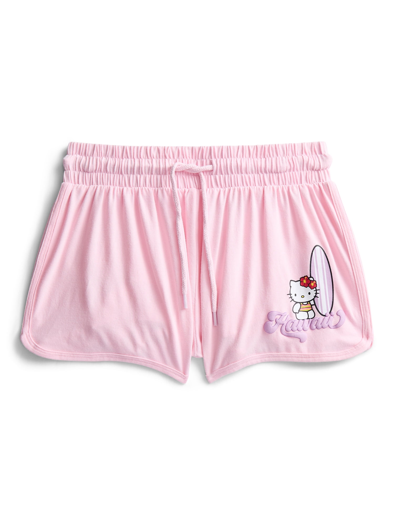 Hello Kitty Women's Pink Hawaii Shorts, Sizes XXS-XXL