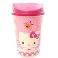 thumbnail image 1 of Hello Kitty Pink Trash Can 11" Polka Dots and Bee, 1 of 3