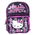 thumbnail image 1 of Hello Kitty - Plants Blk/Pnk - MED 14" Backpack, 1 of 3
