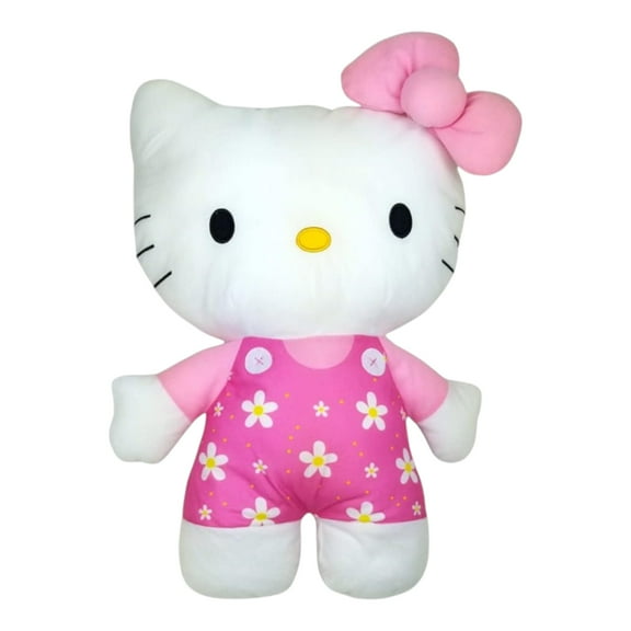 Hello Kitty Plush Backpack Flower Overalls