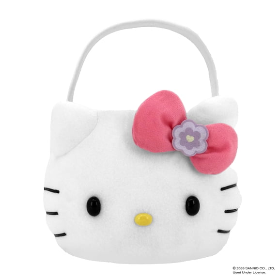 Hello Kitty Plush Easter Basket