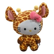 Hello Kitty Plush Disguised in Animal Giraffe Costume 10 inch