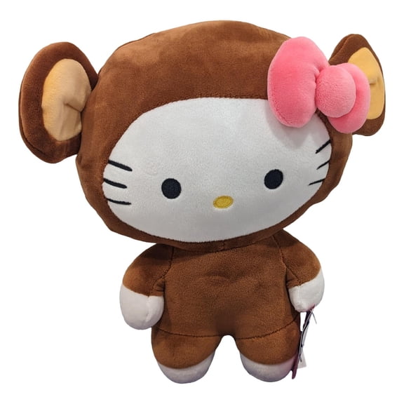 Hello Kitty Plush Disguised in Animal Monkey Costume 10 inch
