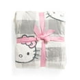 thumbnail image 1 of Jay Franco & Sons, Inc. Hello Kitty Blankets and Throws Grey Plaid with Hello Kitty, Full/Queen 90"x90", 1 of 2