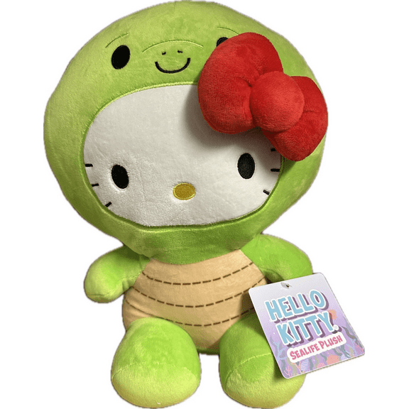 Hello Kitty Plush Toy Turtle Sealife 9 inch Cute Gift by Sanrio
