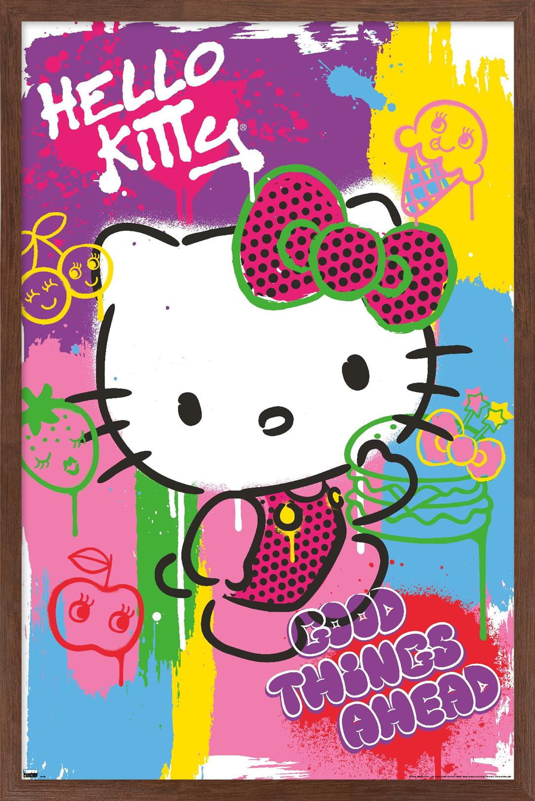 Hello Kitty - Bike Scene Poster Poster Print - Item # VARPYRPAS0103 -  Posterazzi