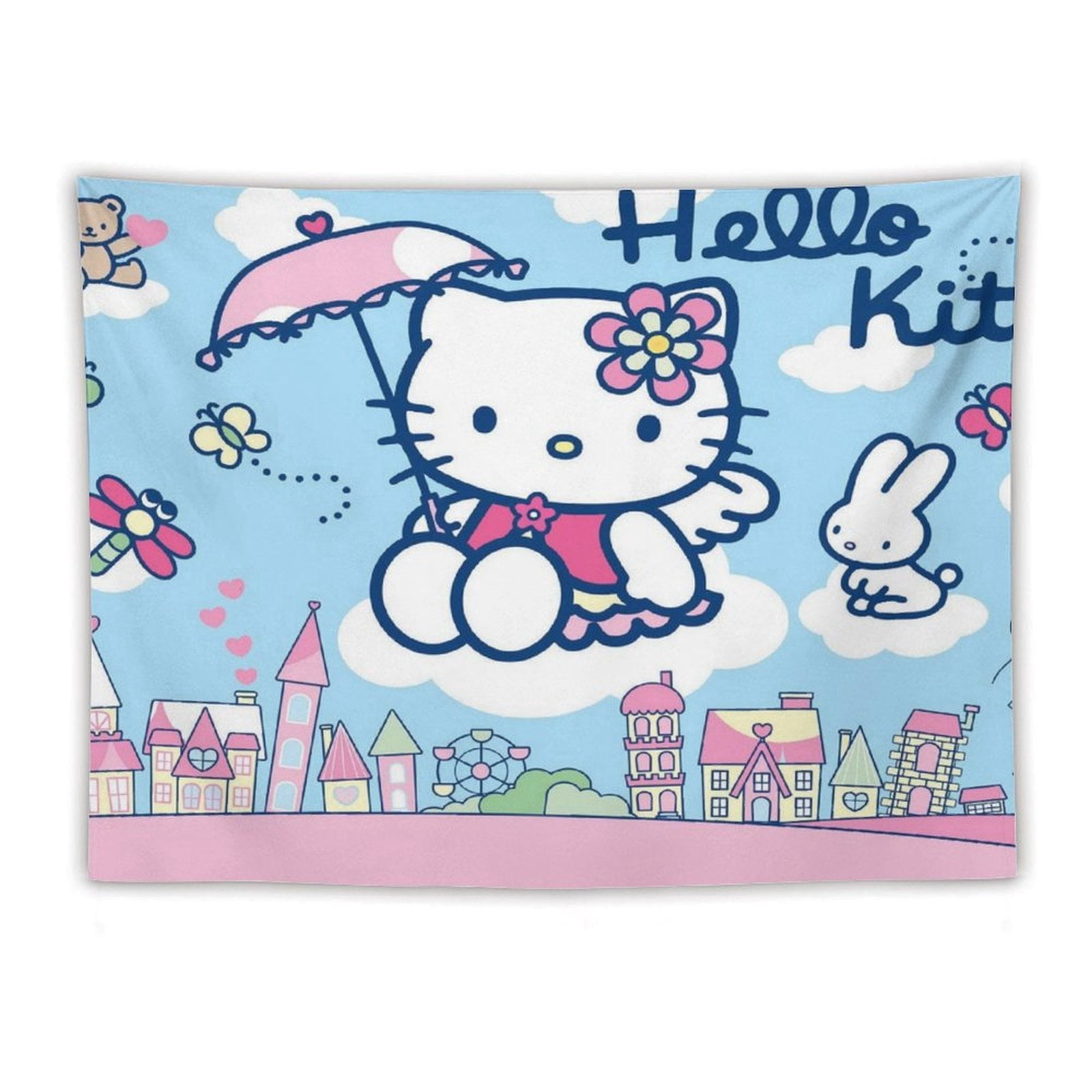 Hello Kitty Poster-Hello Kitty Wall Decor-Hello Kitty Room Decor-Hello ...
