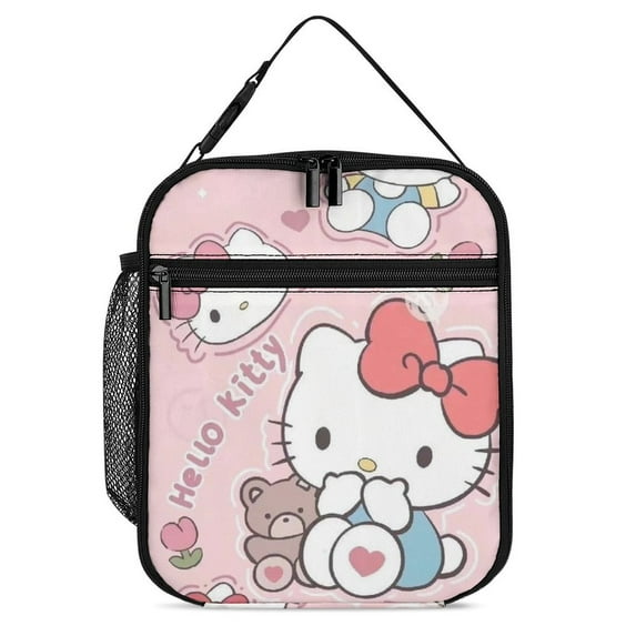 Hello Kitty Premium Thermal Lunch Box Keep Food Hot Or Cold for Hours Compact & Stylish Tote
