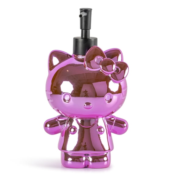 Hello Kitty Pink Poly-Resin Lotion Pump, Prettiest in Pink, Sanrio