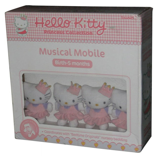 Hello Kitty Princess Sanrio (2008) Bedtime Originals Lambs & Ivy Musical Mobile